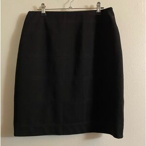 Alfani 2 pencil skirts one black one red stretchy size Small